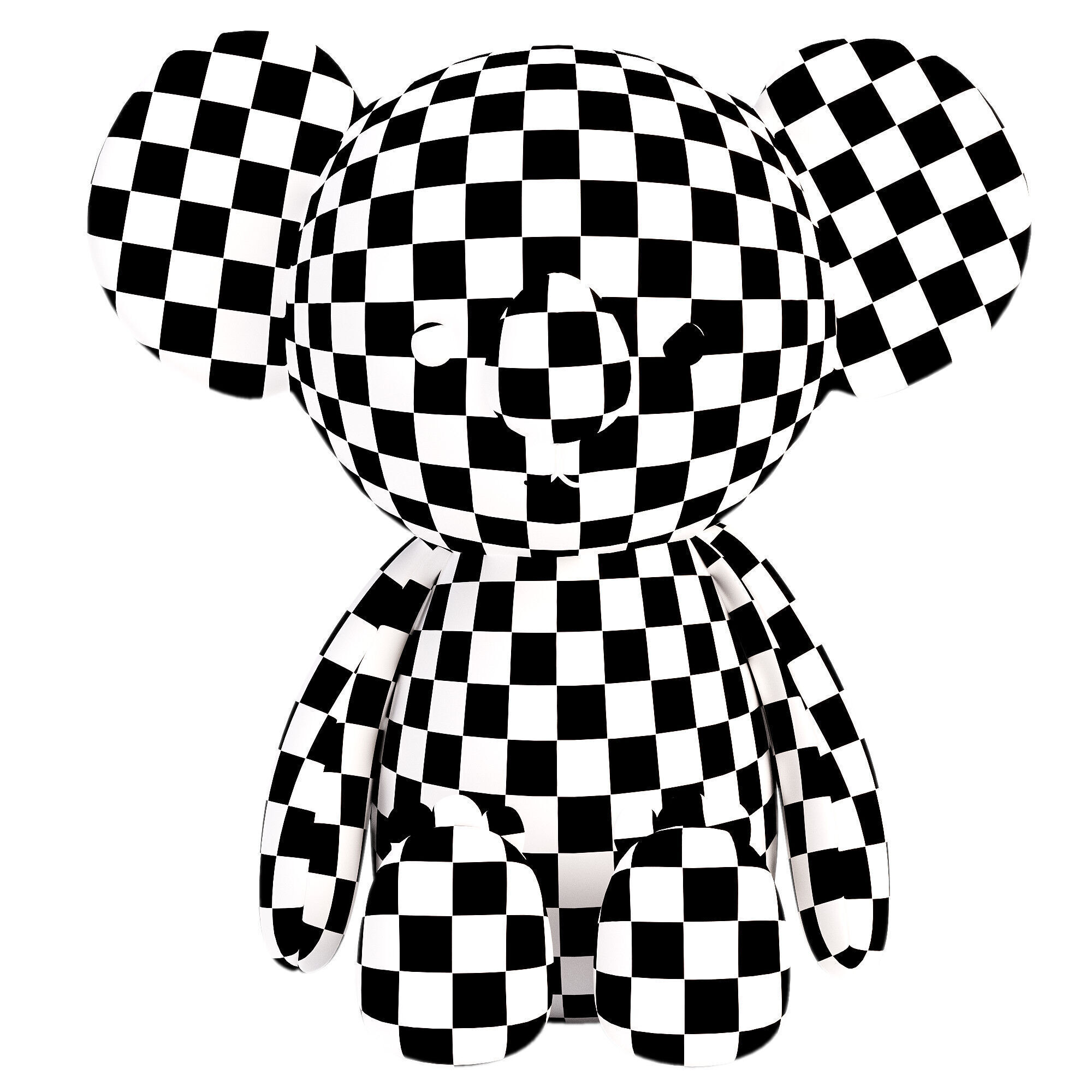 koala toy 3D model_2