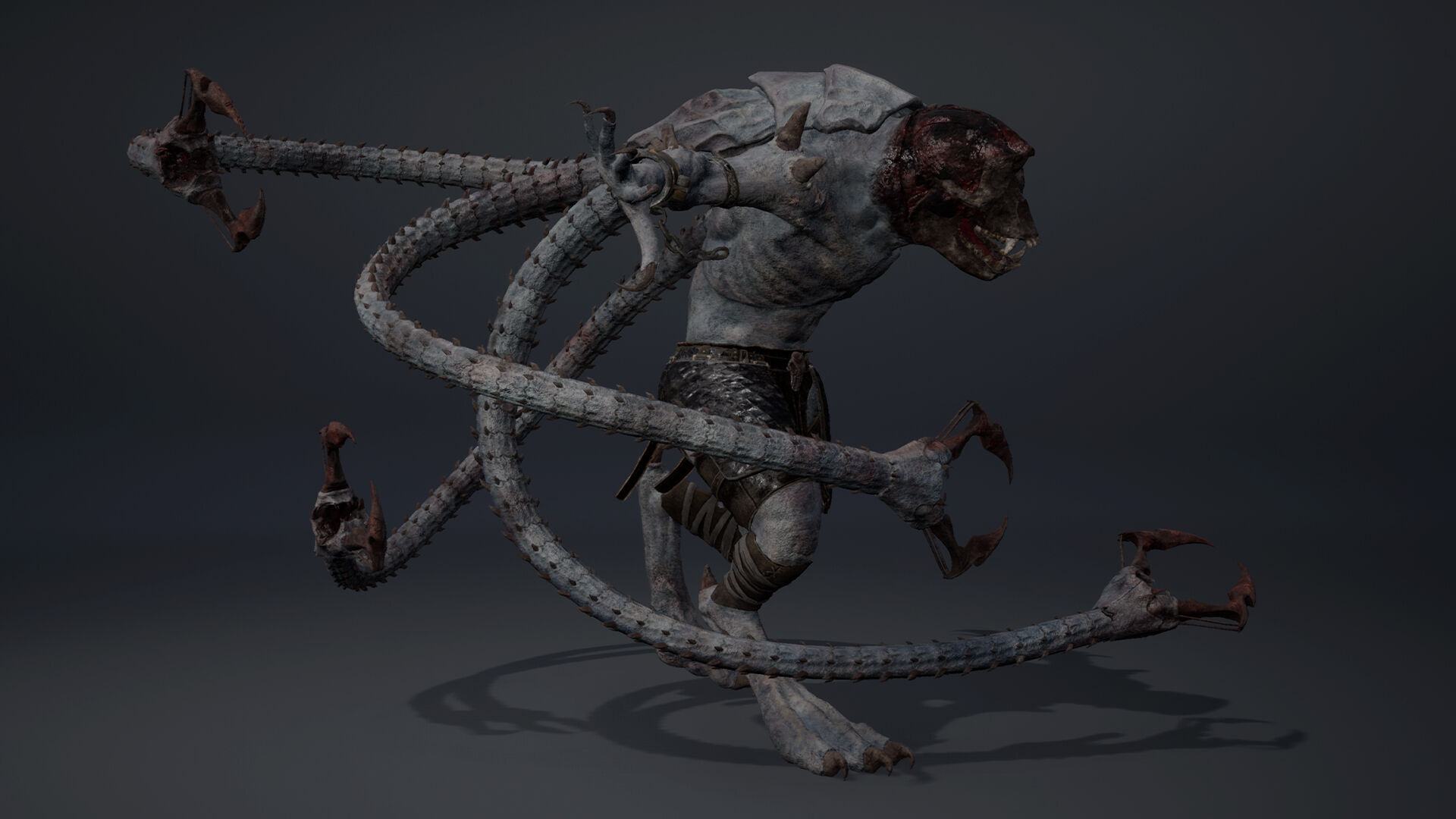 Gloomclaw Spicky Low-poly 3D model_9