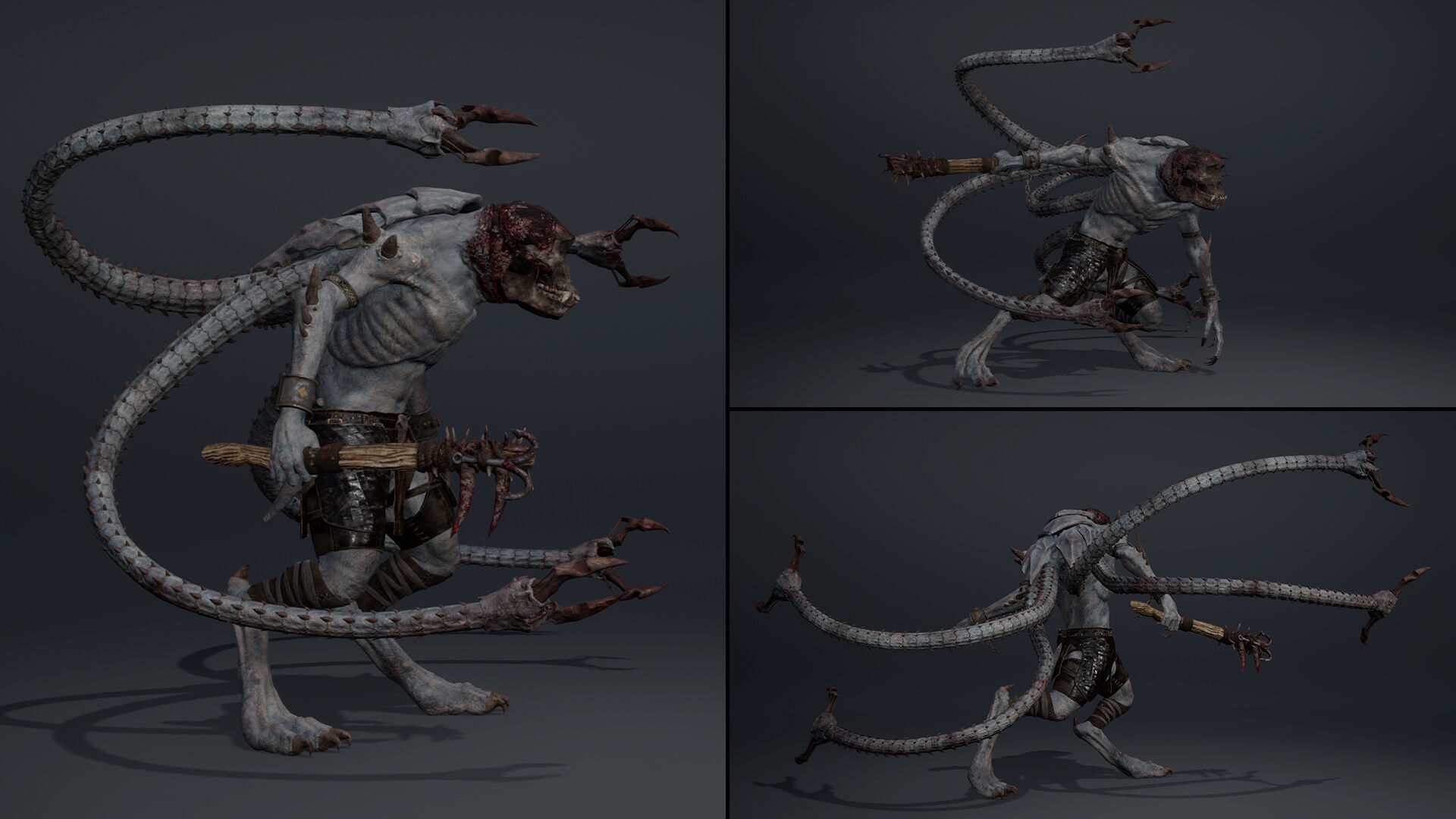 Gloomclaw Spicky Low-poly 3D model_7