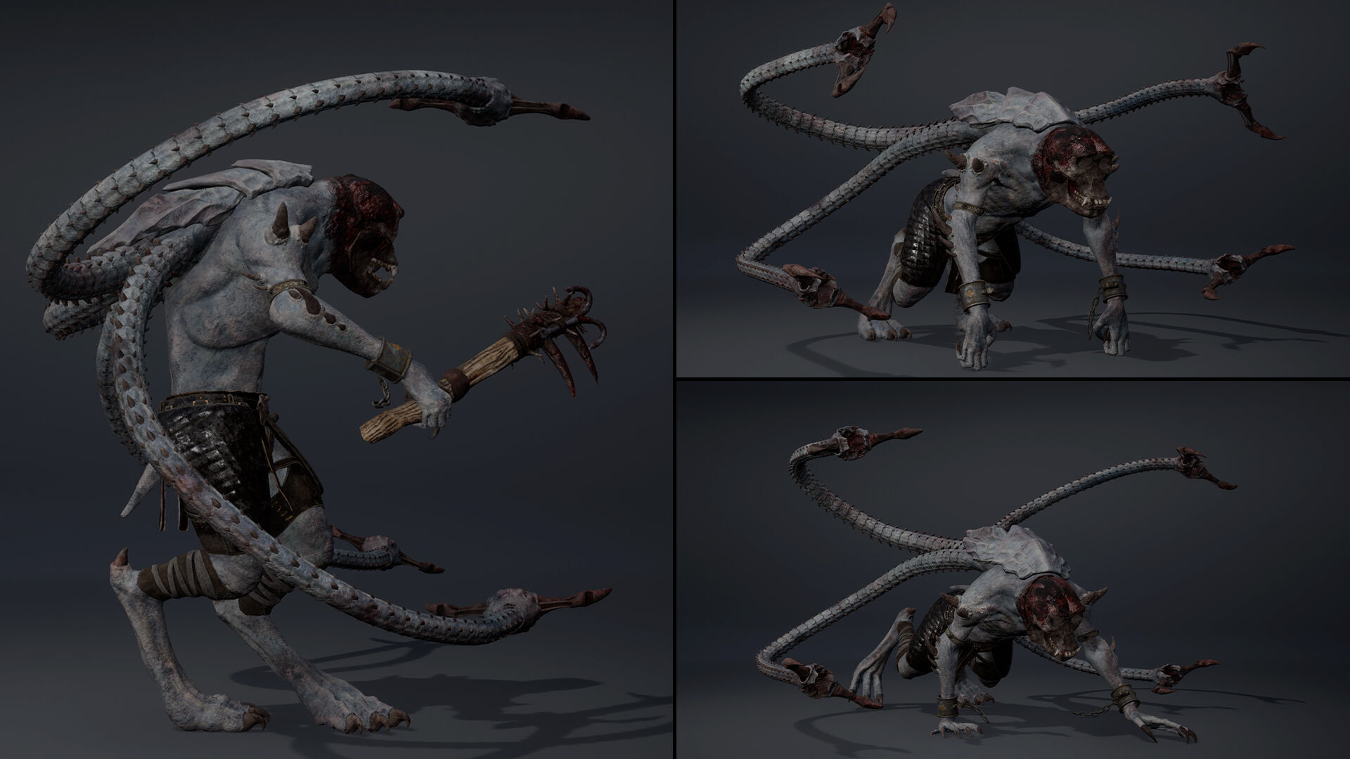 Gloomclaw Spicky Low-poly 3D model_8