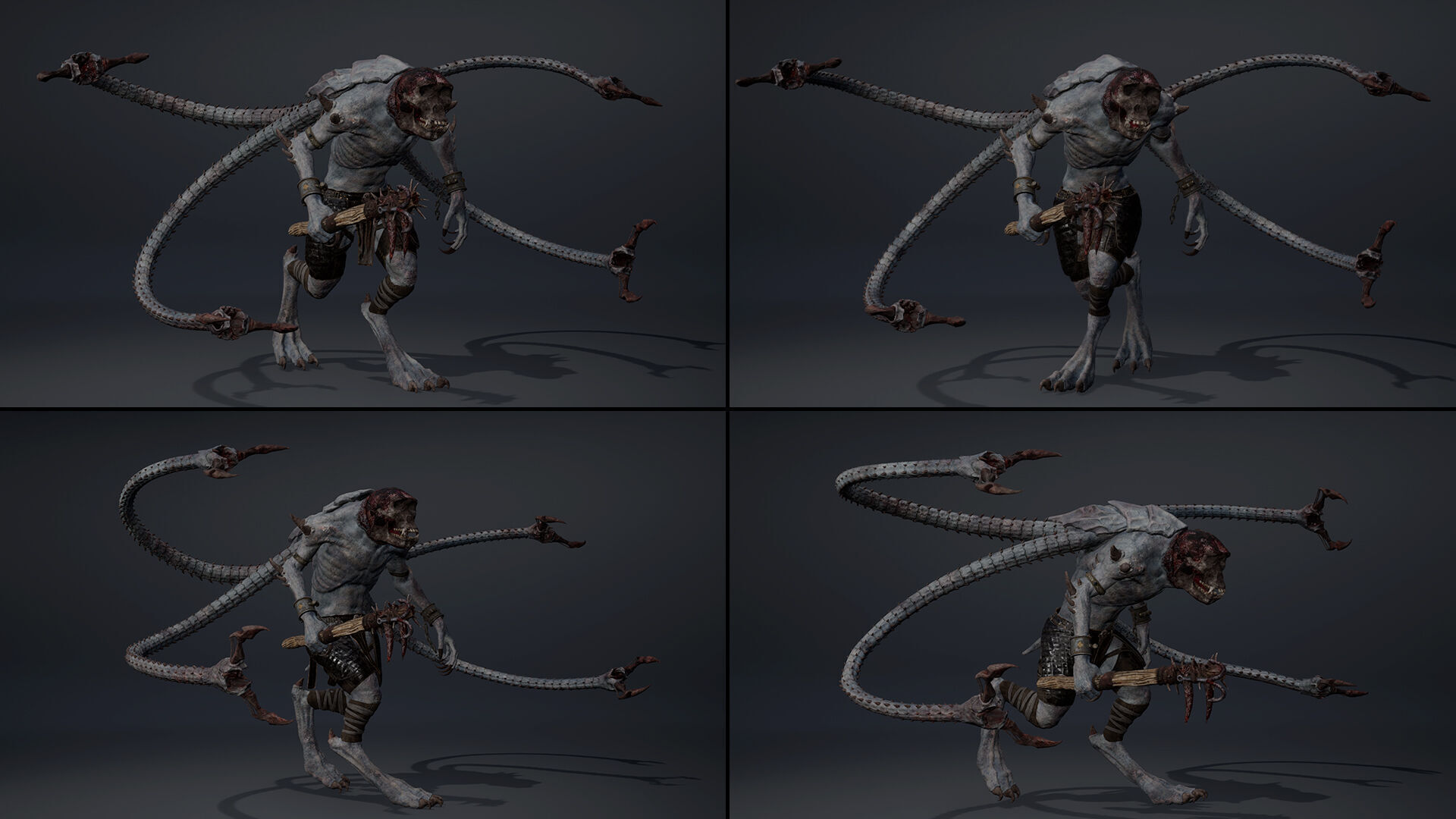 Gloomclaw Spicky Low-poly 3D model_11