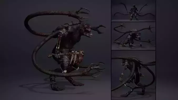 Gloomclaw Furry Brutal