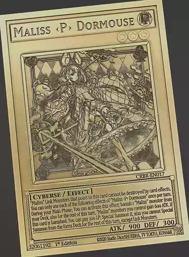 Maliss P Dormouse - yu-gi-oh 3D print model