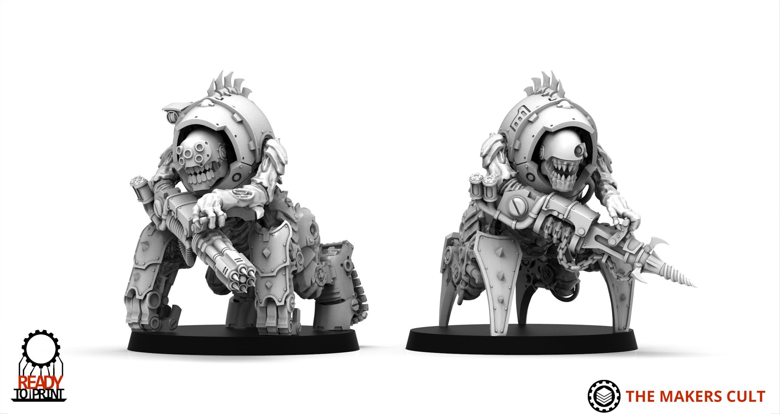 Iron Hive - Xentry guards MK2 3D print model_3