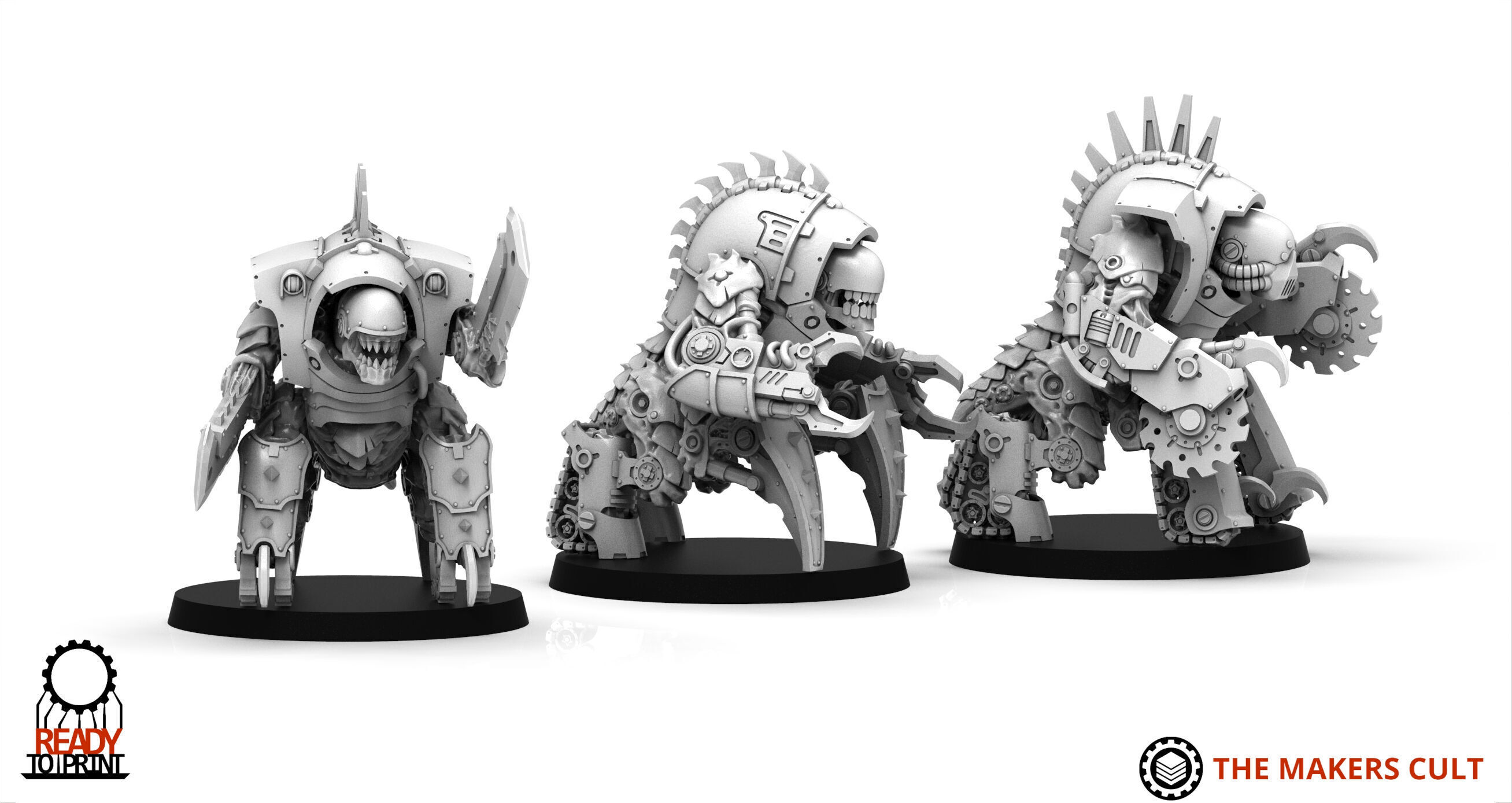 Iron Hive - Xentry guards MK2 3D print model_2