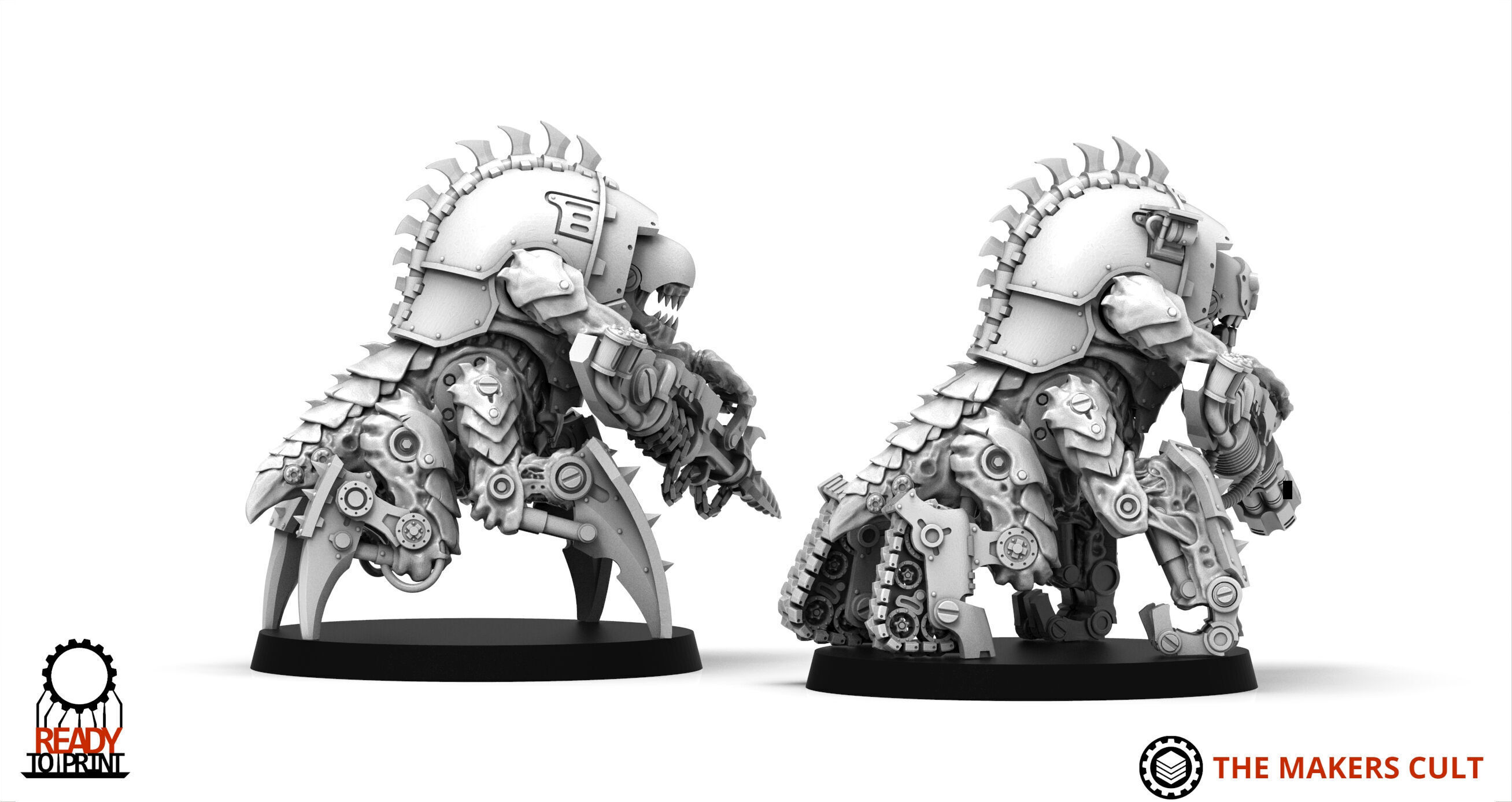 Iron Hive - Xentry guards MK2 3D print model_4