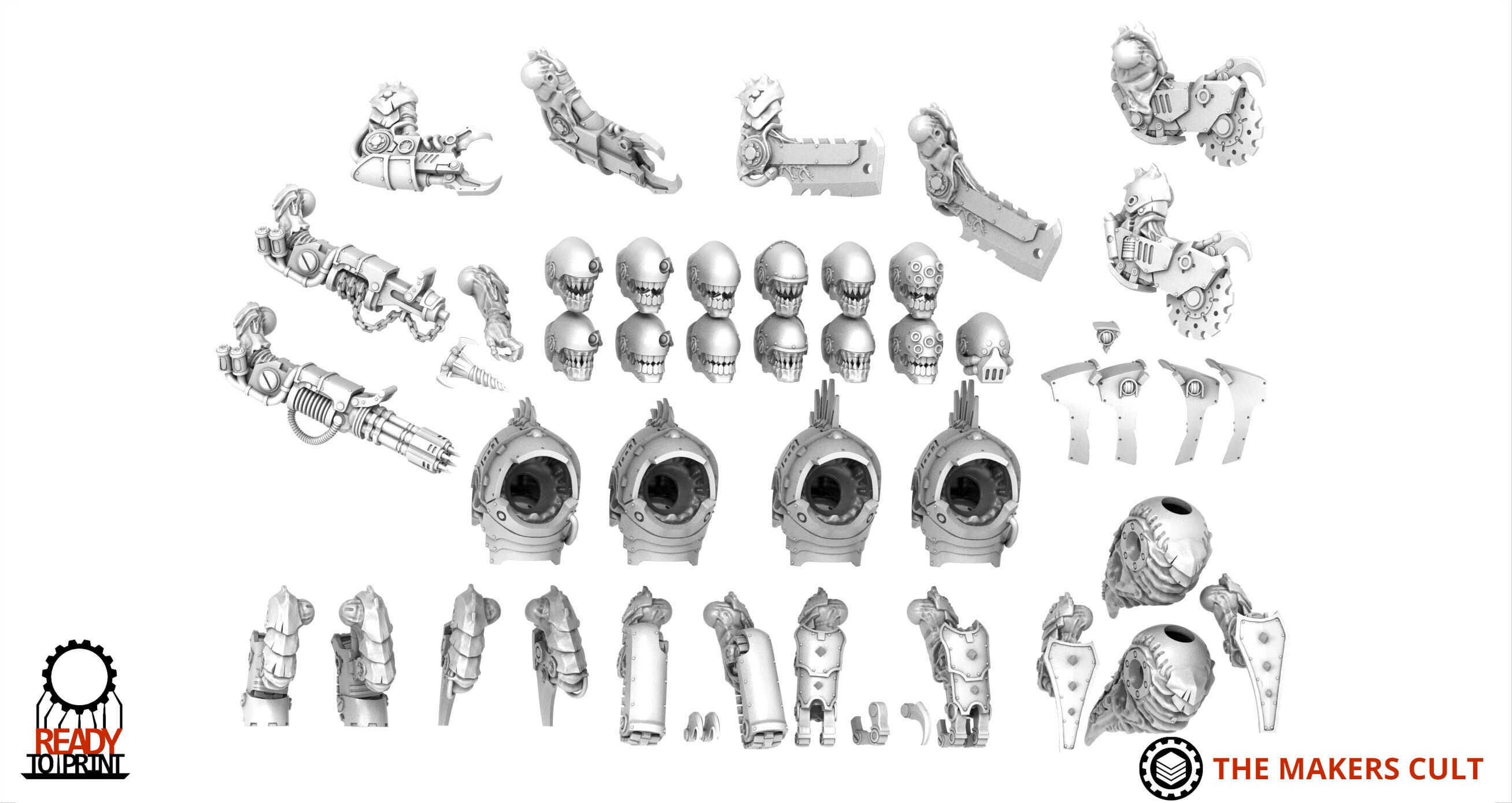 Iron Hive - Xentry guards MK2 3D print model_6