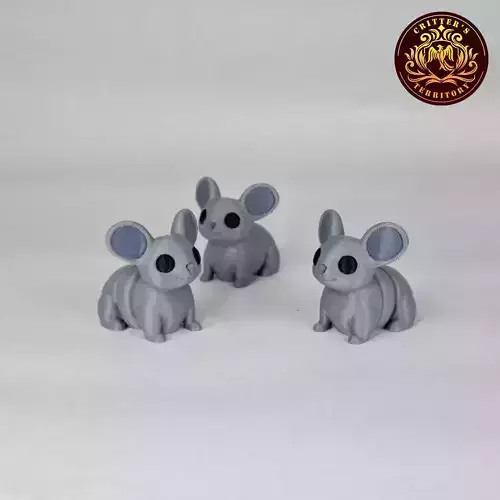 Flexi Mini Ili Pika No support Print in Place Articulated