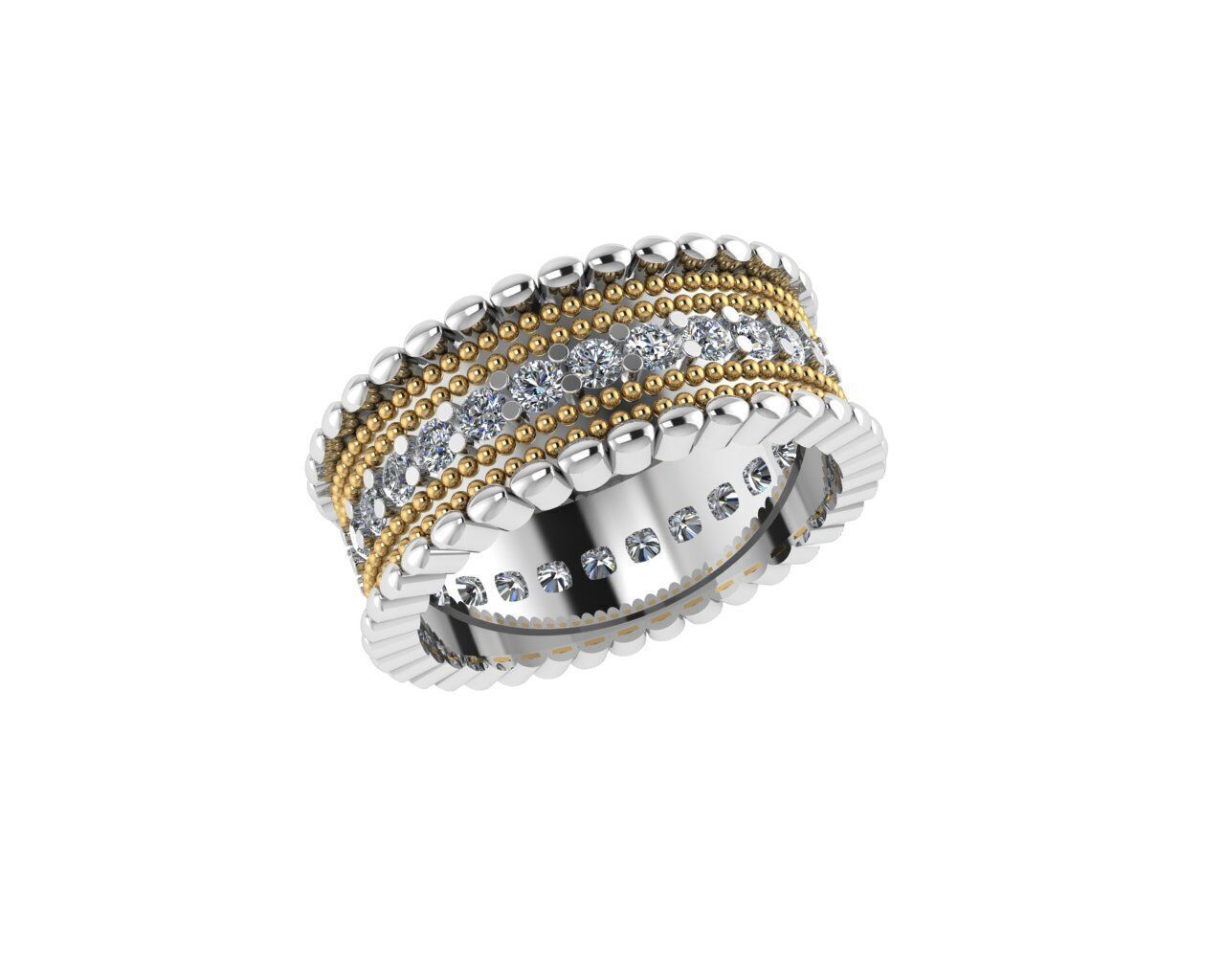 Filigree Rings 3D print model_1