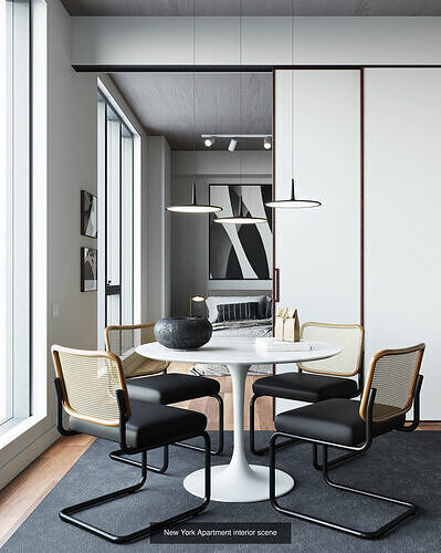 Cinema 4D and Corona Interiors Collection volume 4 3D Model Pack 5