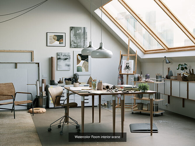 Cinema 4D and Corona Interiors Collection volume 4 3D Model Pack 4