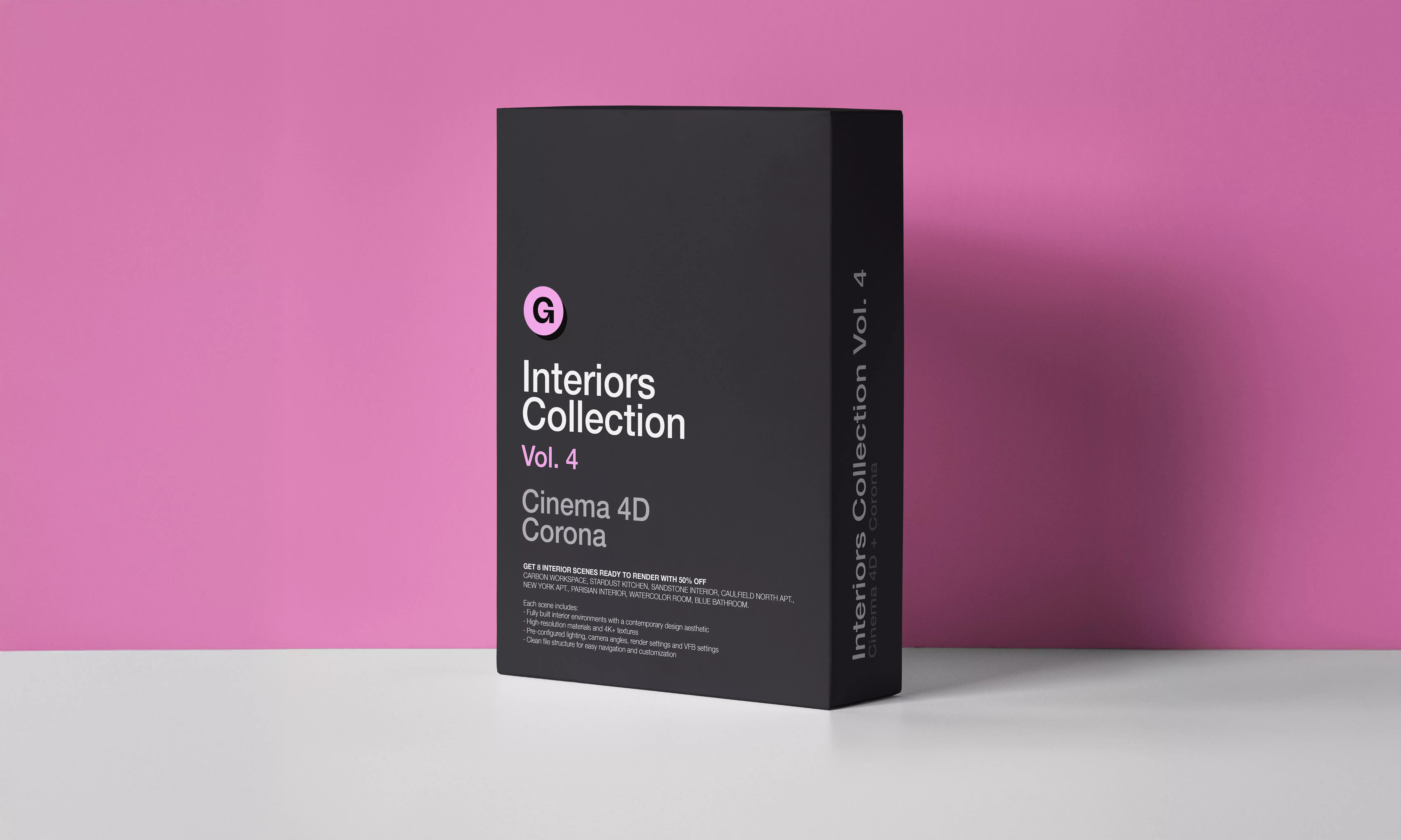 Cinema 4D and Corona Interiors Collection volume 4 _0