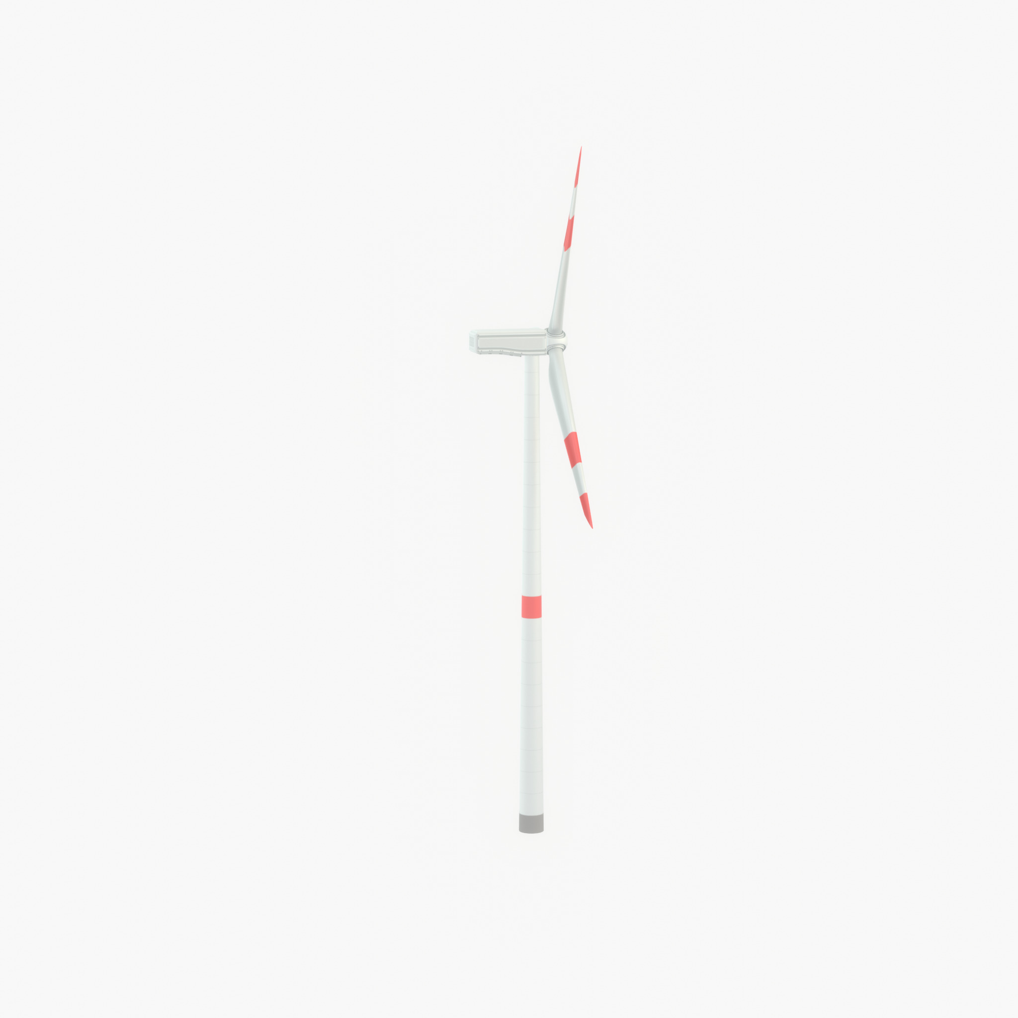 Wind turbine N1 H-150 RD 148 m Low-poly 3D model_47