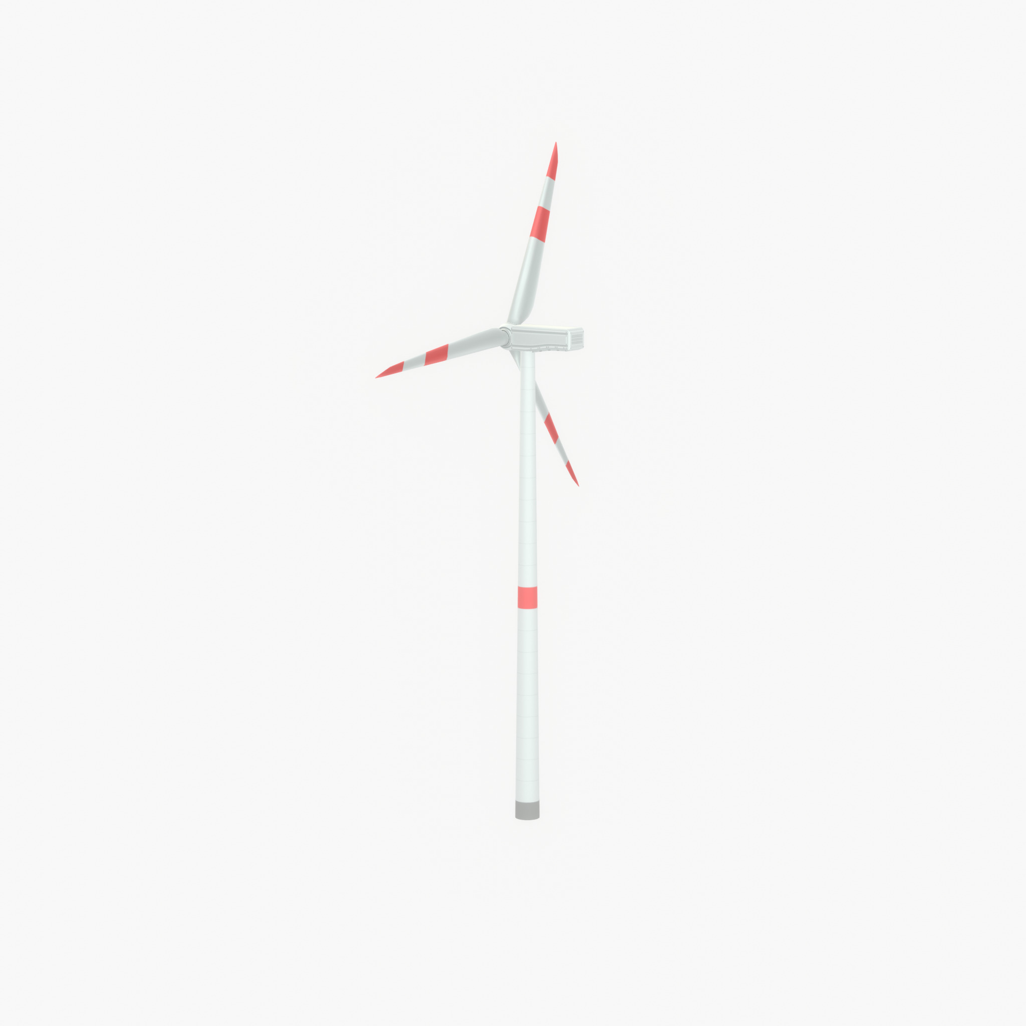 Wind turbine N1 H-150 RD 148 m Low-poly 3D model_31