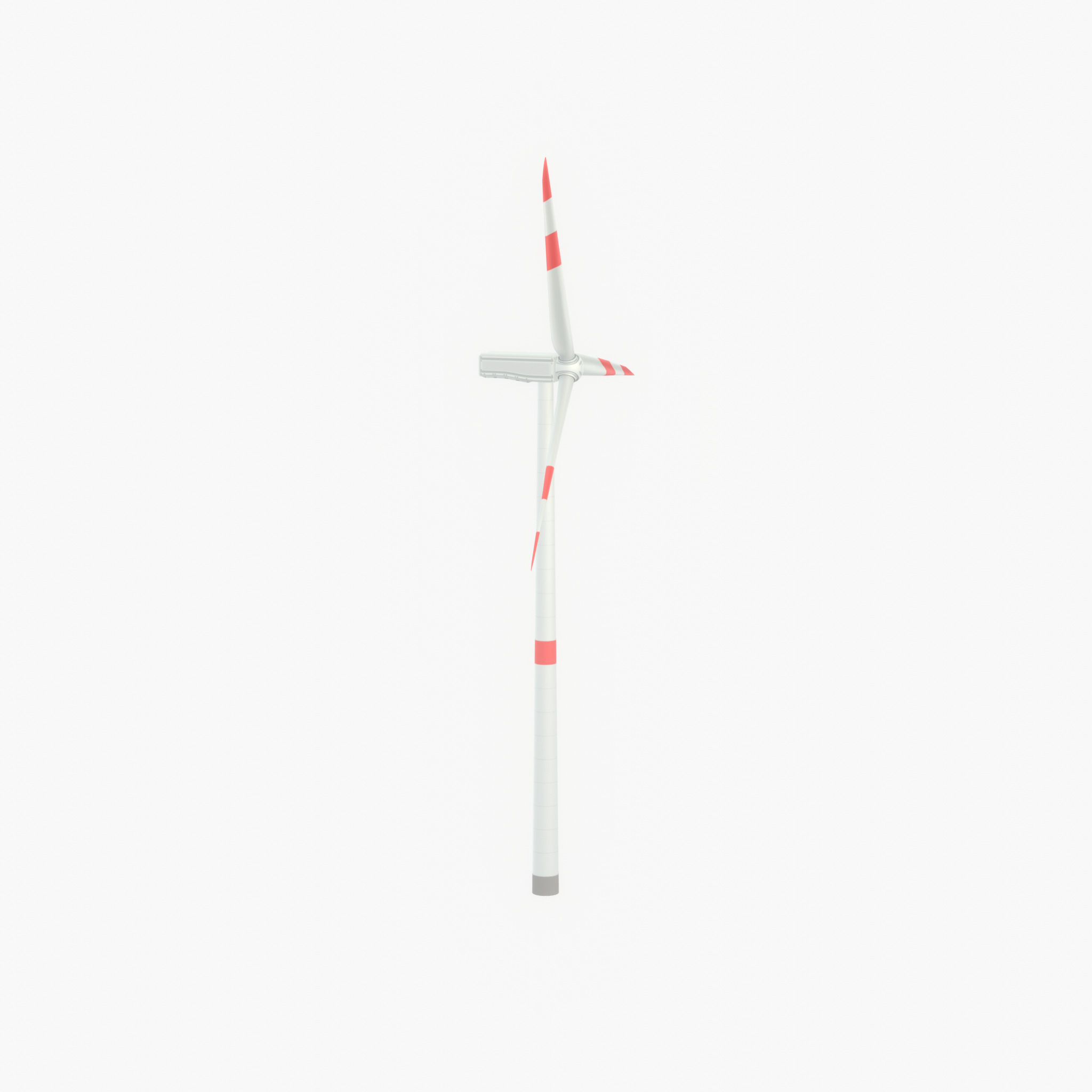 Wind turbine N1 H-150 RD 148 m Low-poly 3D model_56