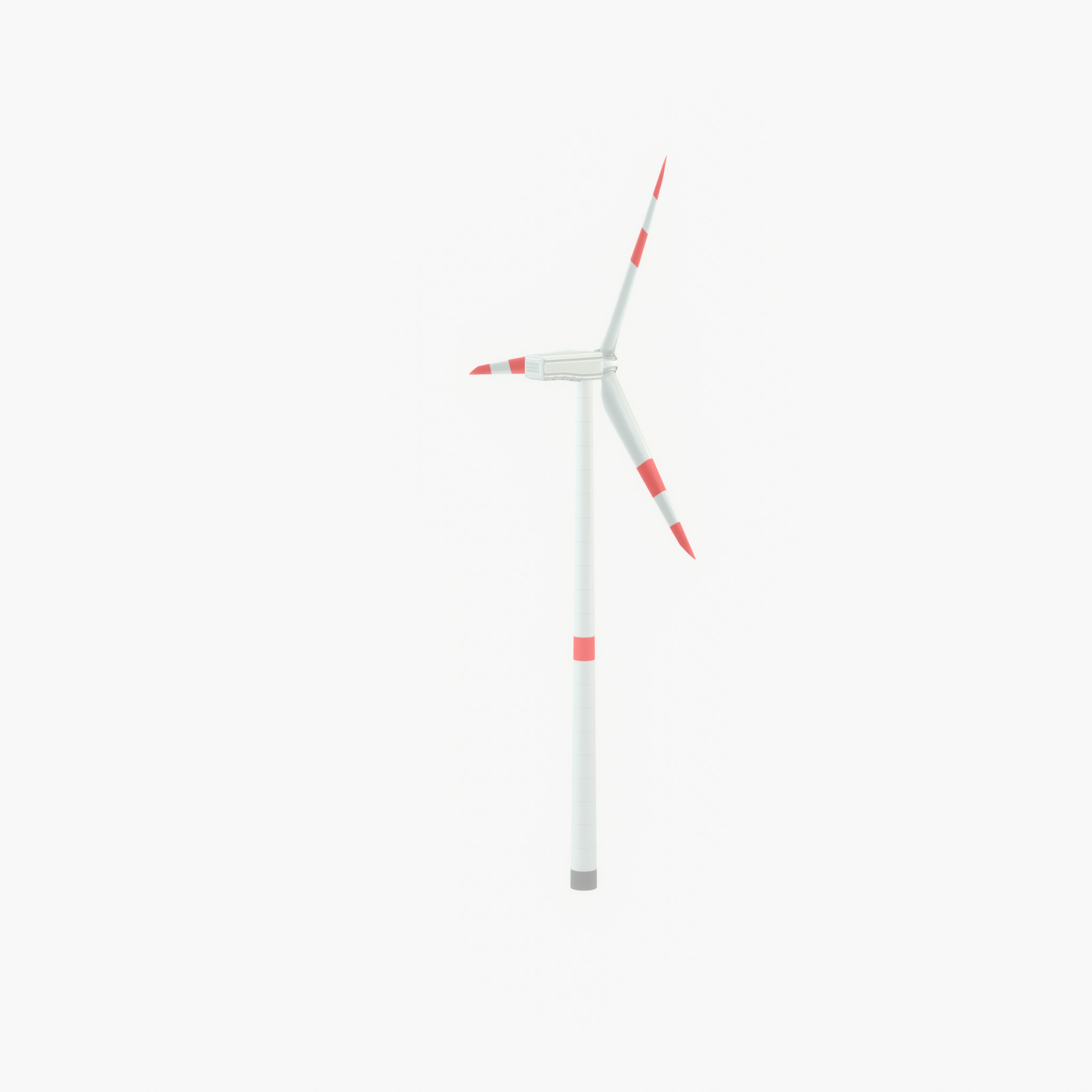 Wind turbine N1 H-150 RD 148 m Low-poly 3D model_22