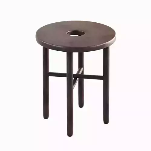 Namba Walnut Stool 01