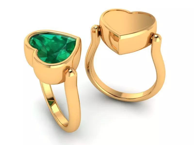 Anel Articulado 3D model_0