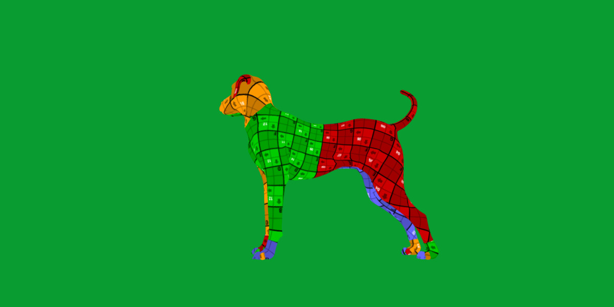 Afador Dog Low-poly 3D model_25