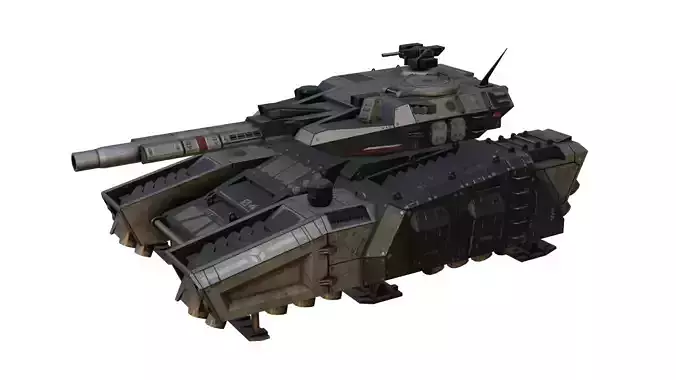 sci-fi hover Tank