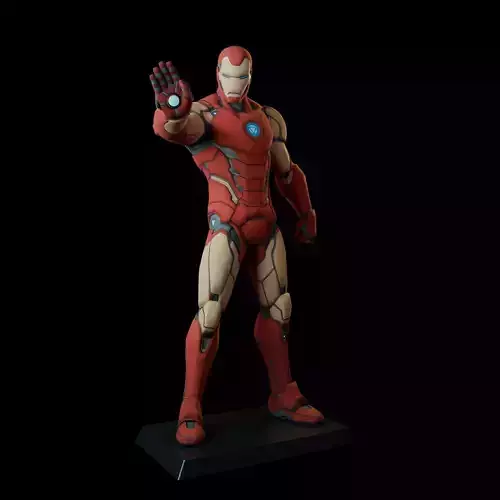 Iron Man 3D print model