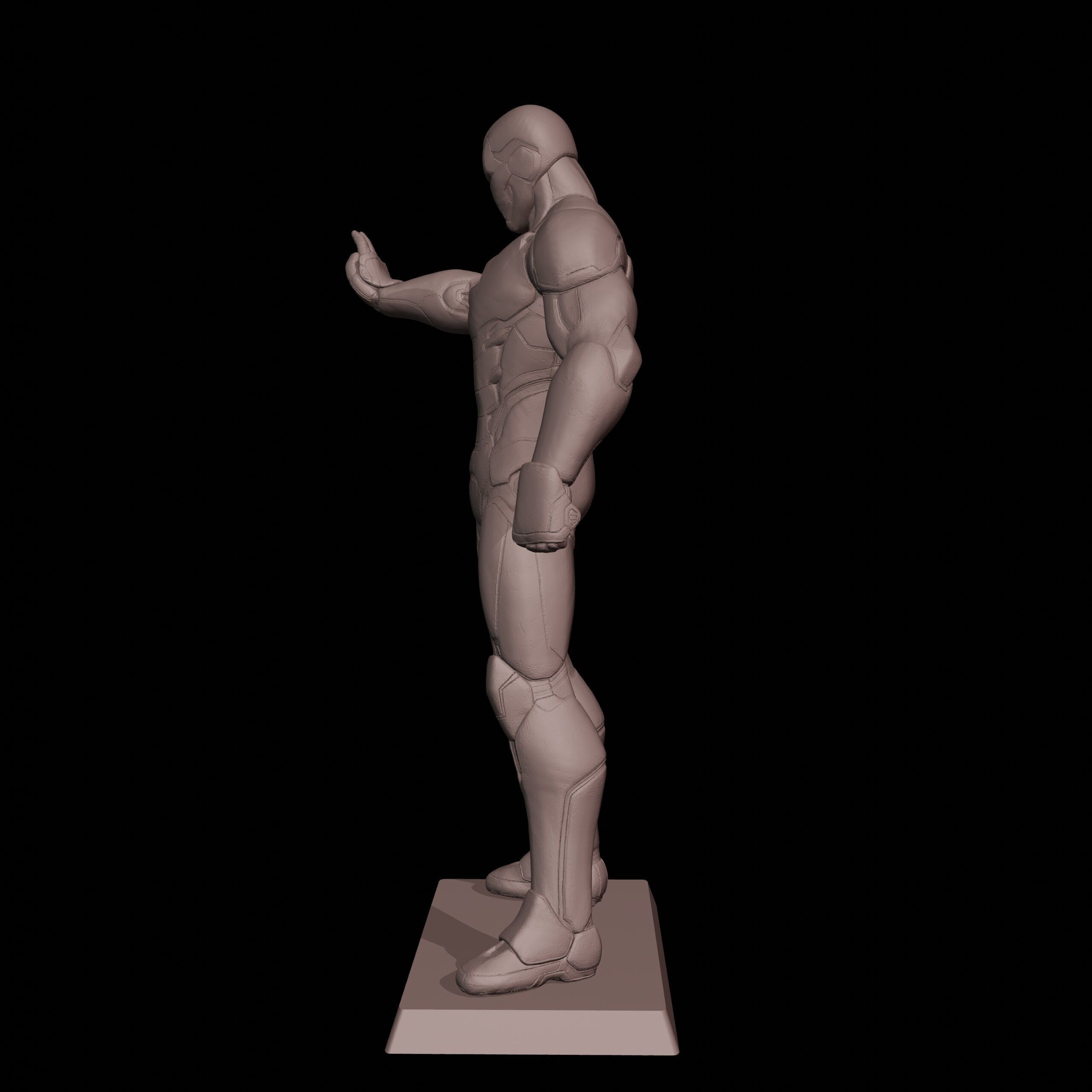 Iron Man 3D print model_5