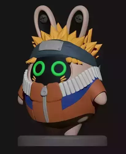 Naruto Bangboo Fan Made - 3D Printable STL Figure 3D print model