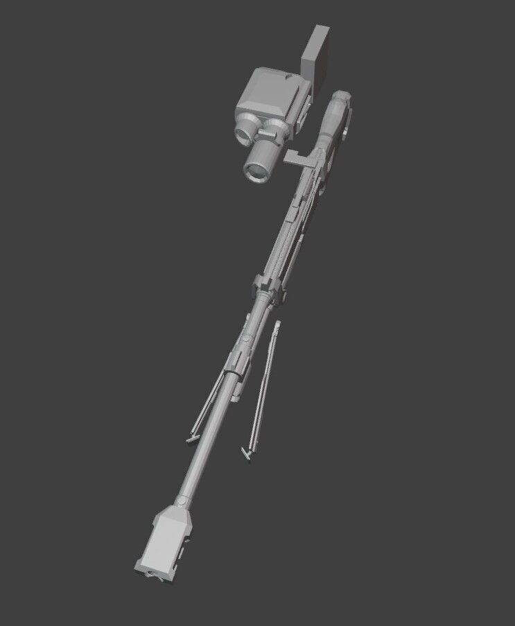 modelo francotirador h4 - Halo 3D print model_7