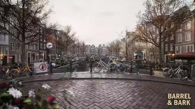 Modular Amsterdam City Street