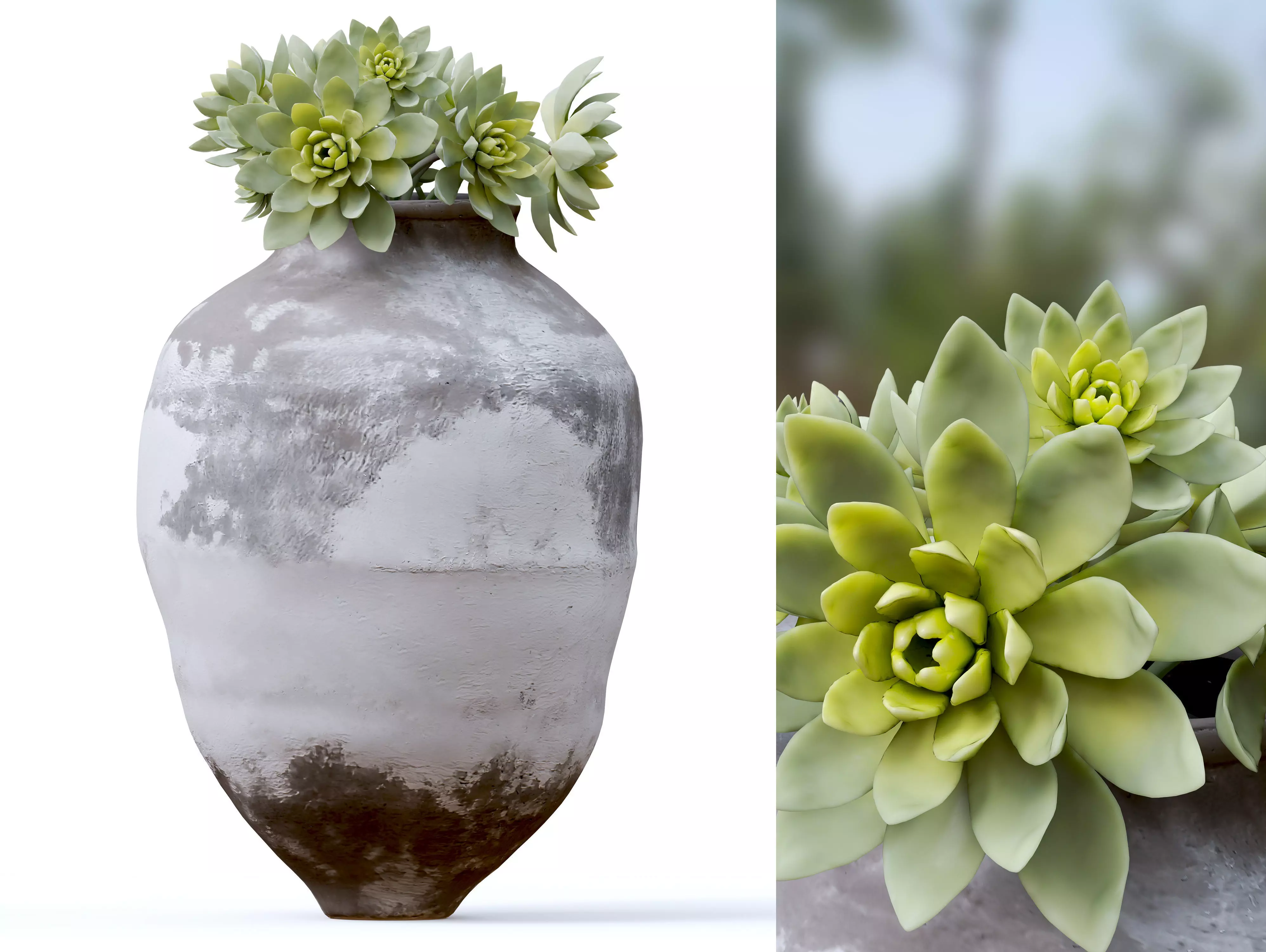 Urn planter 2 3D model