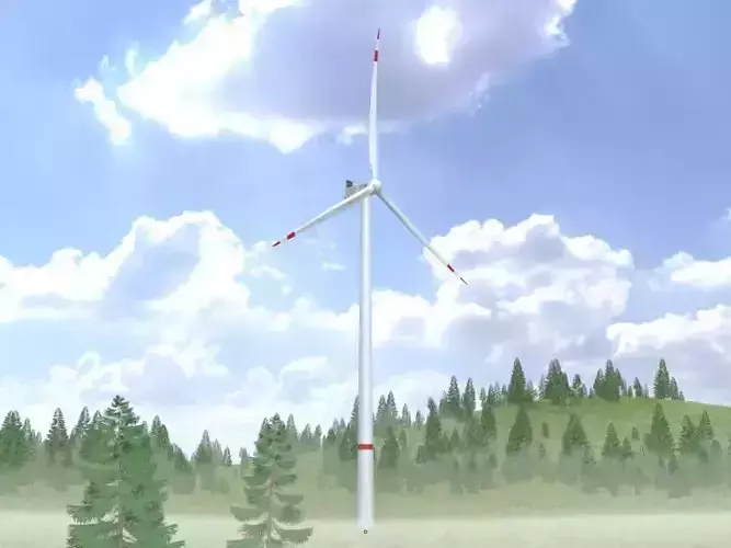 Wind turbine V1 H-175 RD 172 m