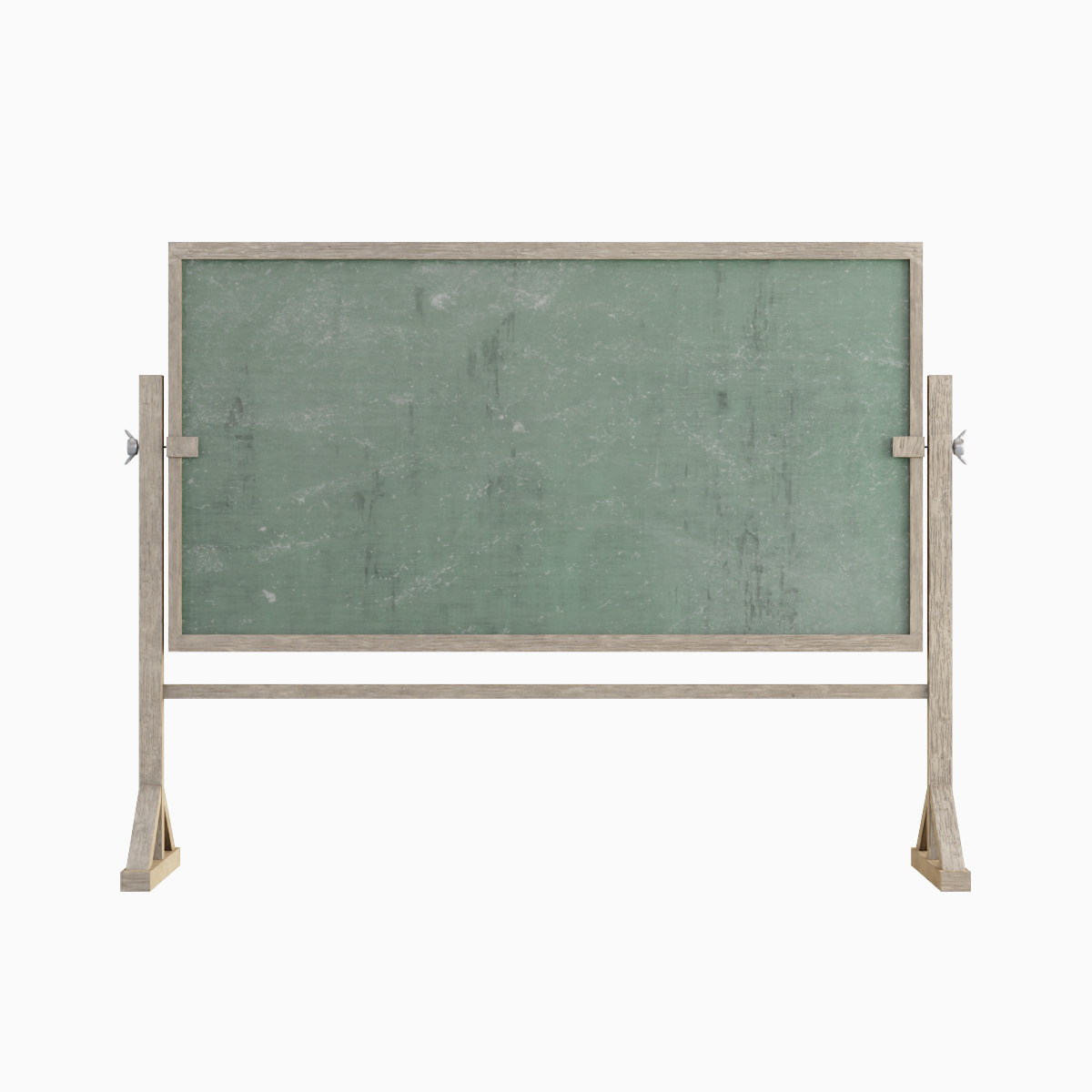 Chalkboard 01 Low-poly 3D model_1