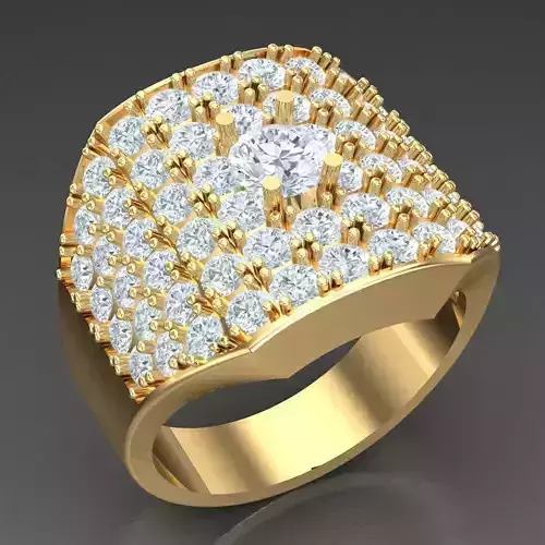 Top Trending Men Ring Designs 6MR078 3D print model