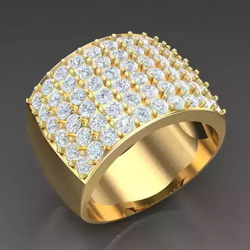 Top Trending Men Ring Designs 6MR073 3D print model