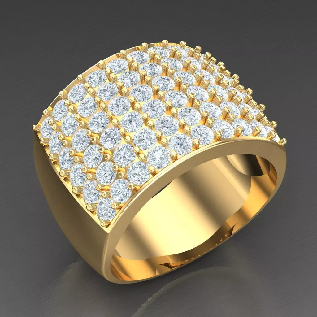 Top Trending Men Ring Designs 6MR073 3D print model