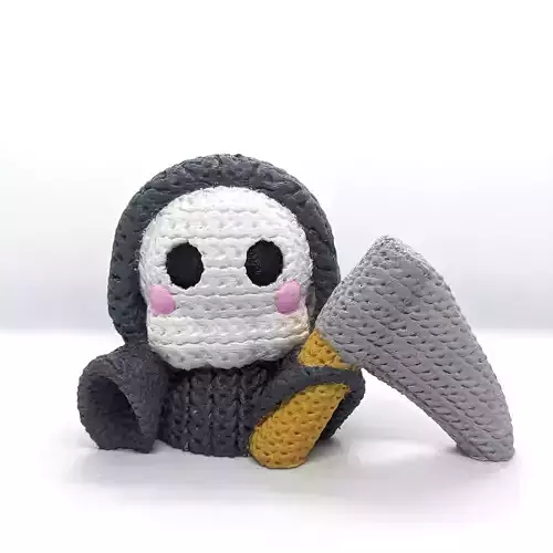 Knitted Grim Reaper