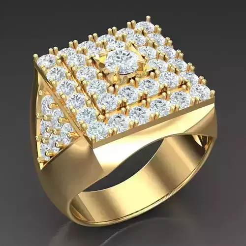 Top Trending Men Ring Designs 6MR068 3D print model