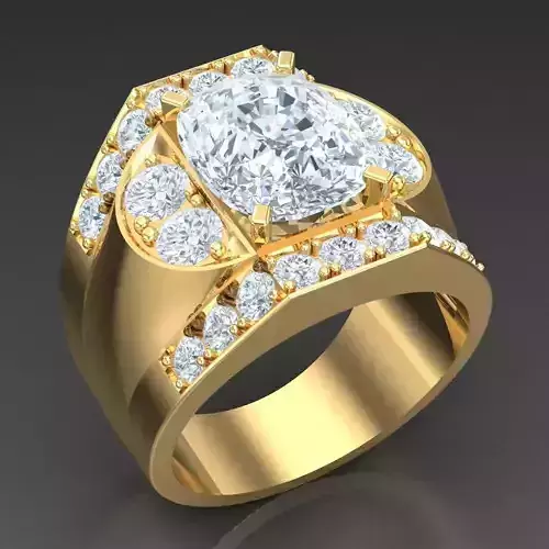 Top Trending Men Ring Designs 6MR067 3D print model