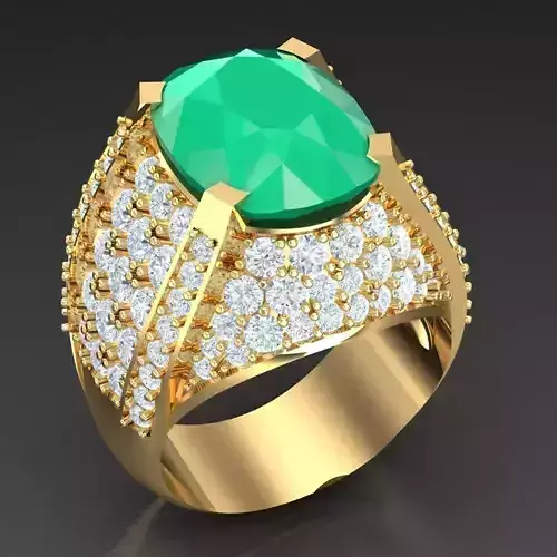 Top Trending Men Ring Designs 6MR066 3D print model