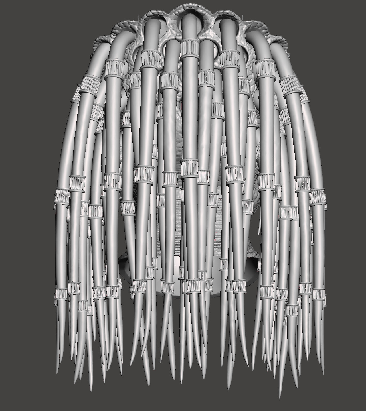 Predator 1987 Closed Mouth Jungle Hunter Head 3D print model_10