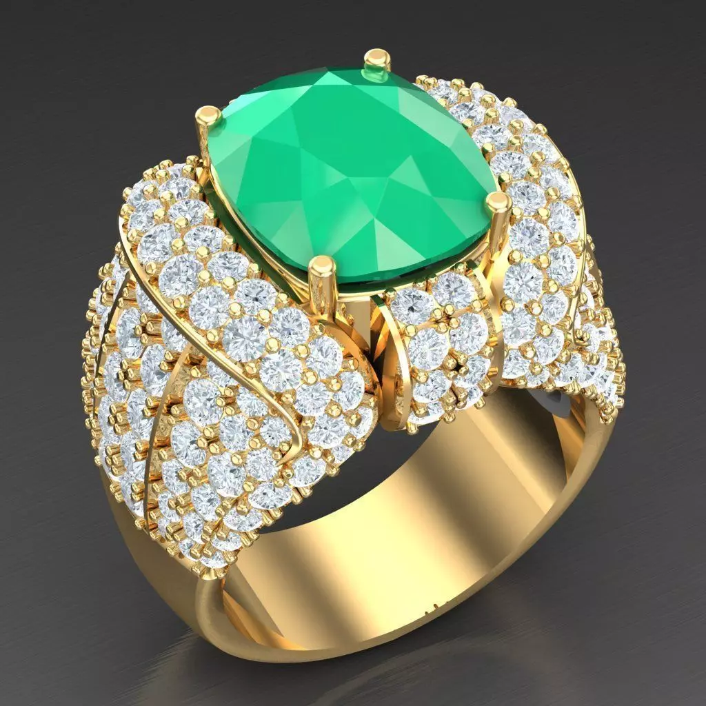 Top Trending Men Ring Designs 6MR065 3D print model