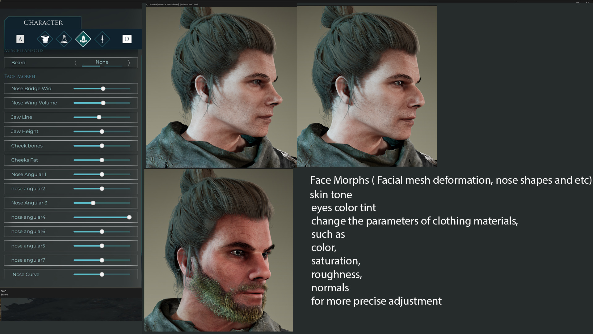 Dark Fantasy H KNIGHT Low-poly 3D model_8