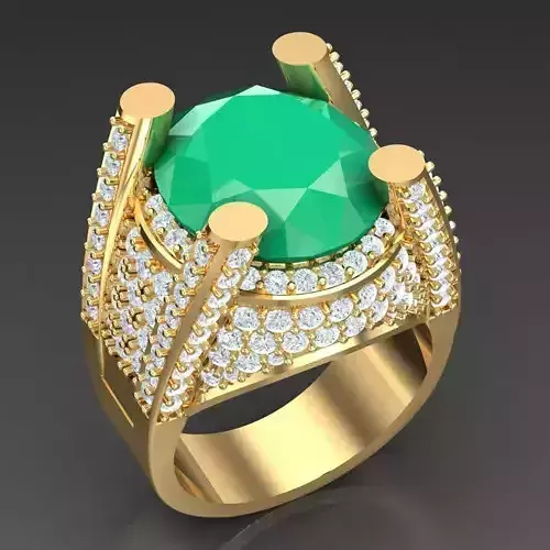 Top Trending Men Ring Designs 6MR064 3D print model