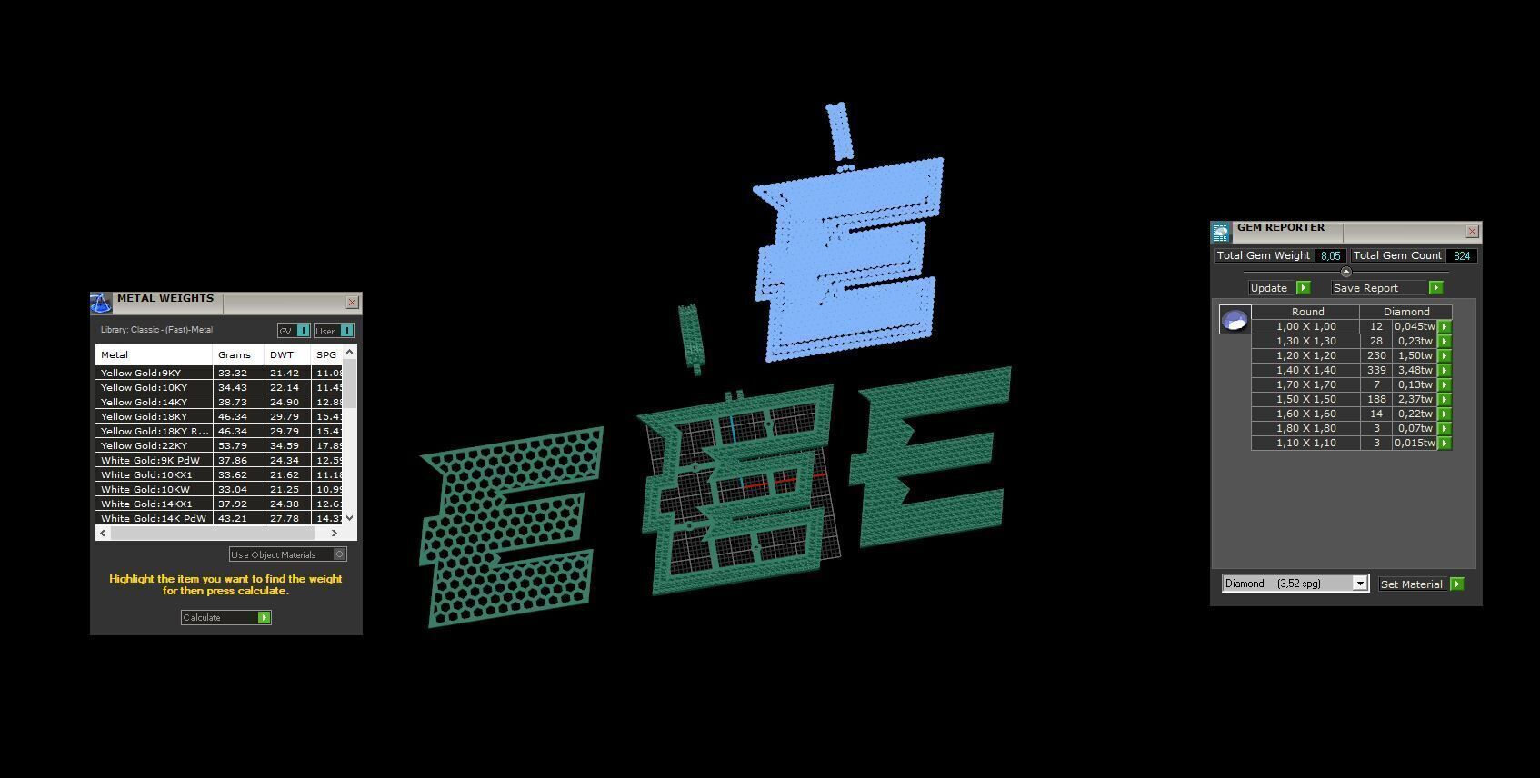 Basket Font E 3D print model_11