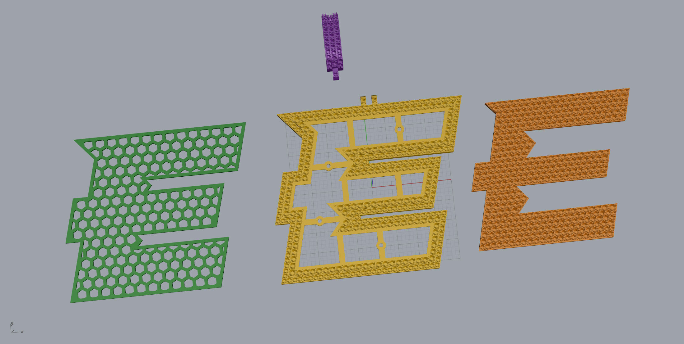 Basket Font E 3D print model_9