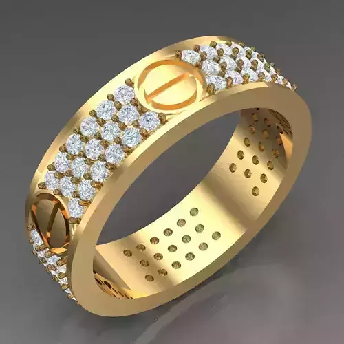 Top Trending Men Ring Designs 6MR063 3D print model