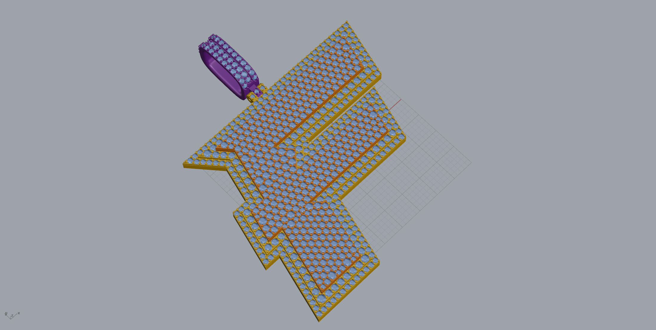 Basket Font F 3D print model_3