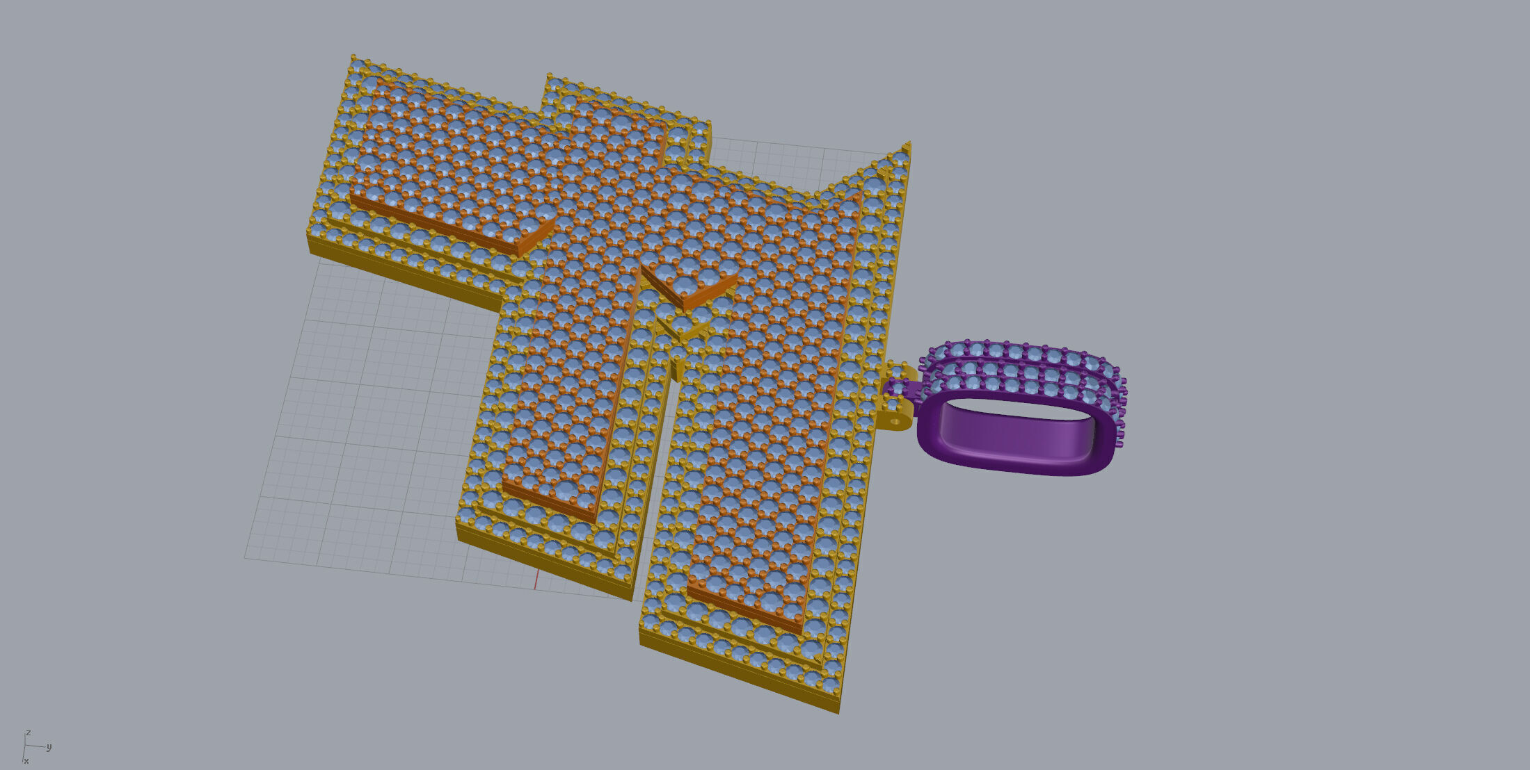 Basket Font F 3D print model_6