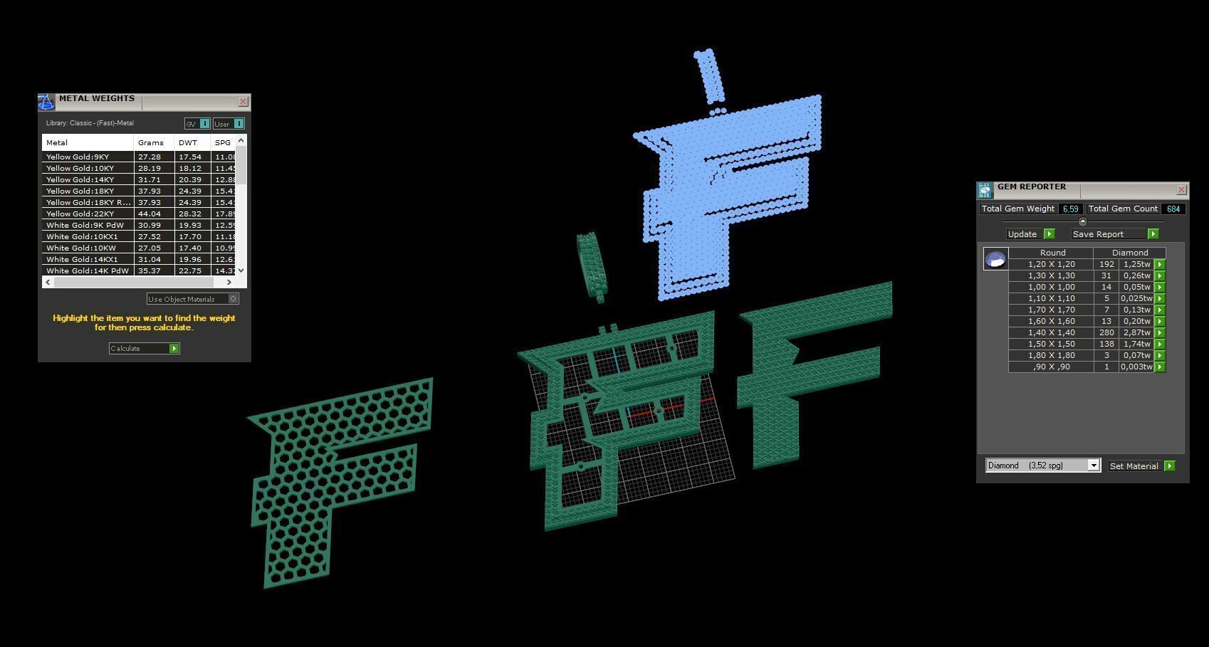 Basket Font F 3D print model_11