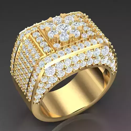 Top Trending Men Ring Designs 6MR062 3D print model
